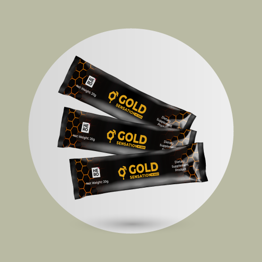 GOLD SENSATION - Sachets premium de suplemento natural