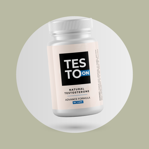 TESTO ON - Booster natural de testosterona y vitalidad masculina